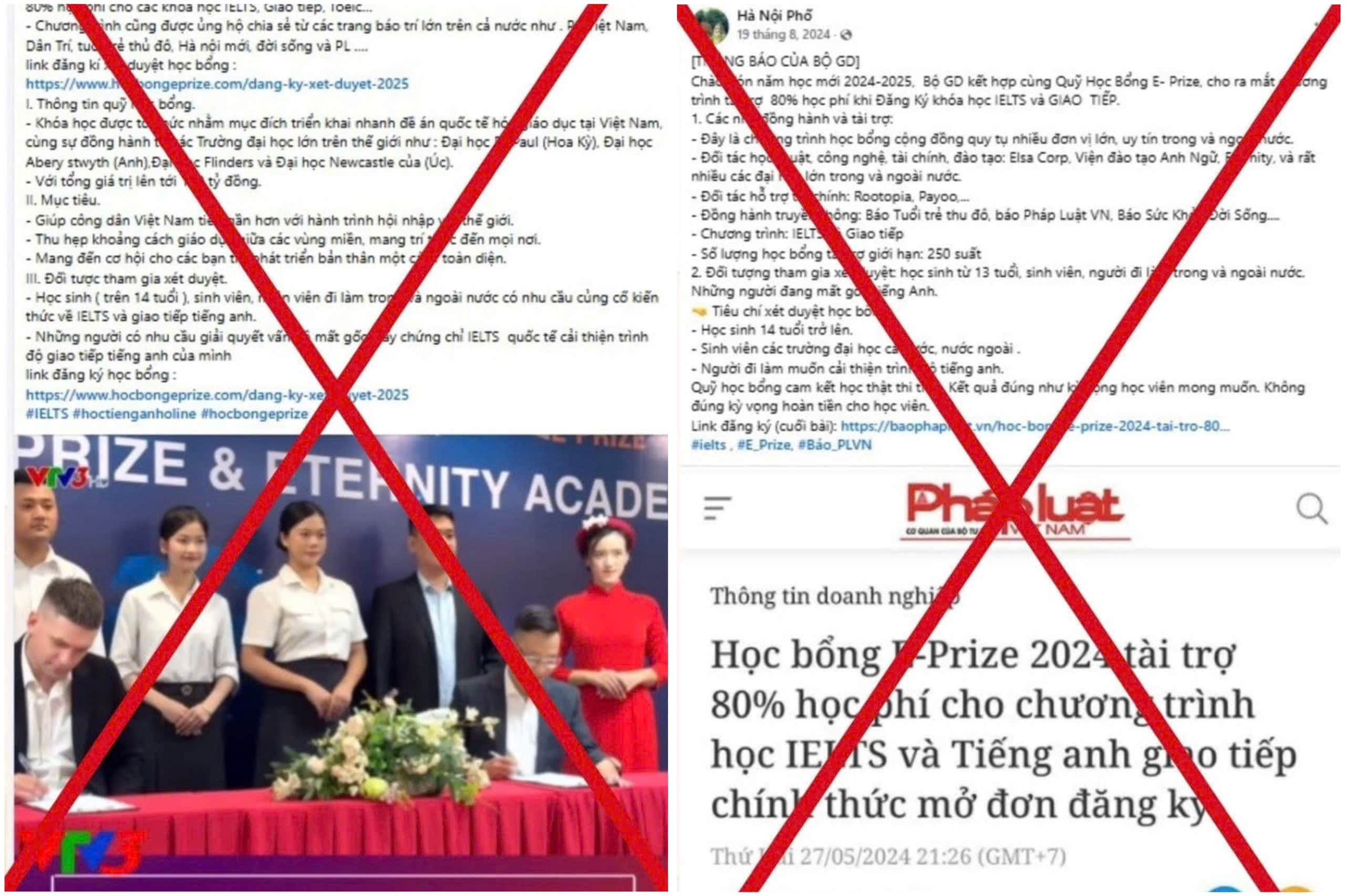 Cảnh Báo Về Thông Tin Giả Mạo