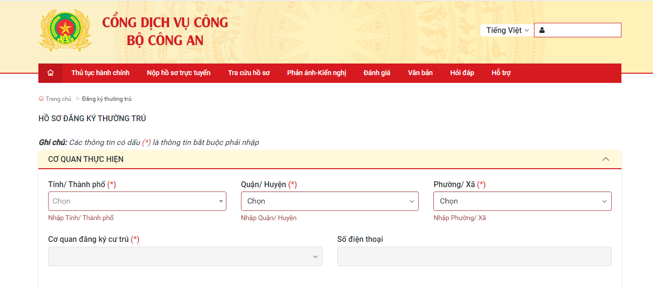 Lợi Ích Khi Đăng Ký Thường Trú Online